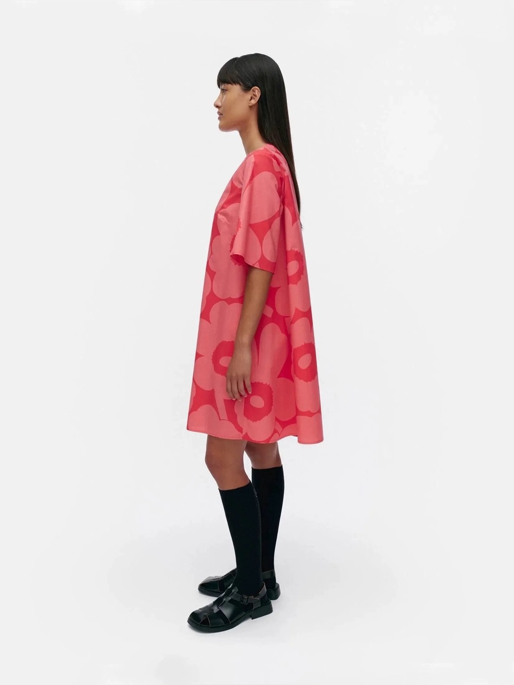 Marimekko Kukkiva Unikko Dress,M L - Picture 4 of 8